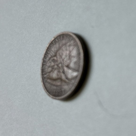 1857 Flying Eagle One Cent-penny- coin-money - Picture 3 of 6